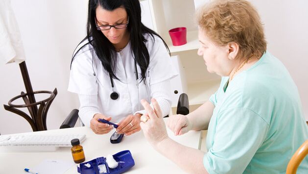 Corrección da glicosa no soro sanguíneo - o método de prevención da diabetes