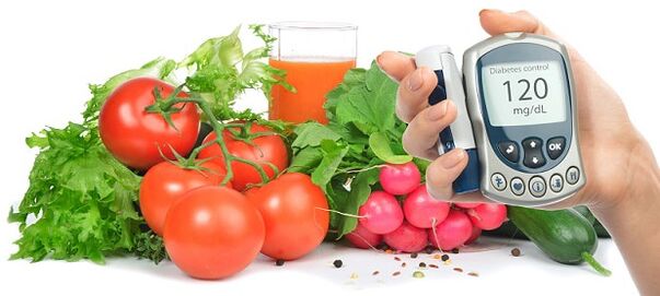 Dieta da dieta requirida polos pacientes con diabetes